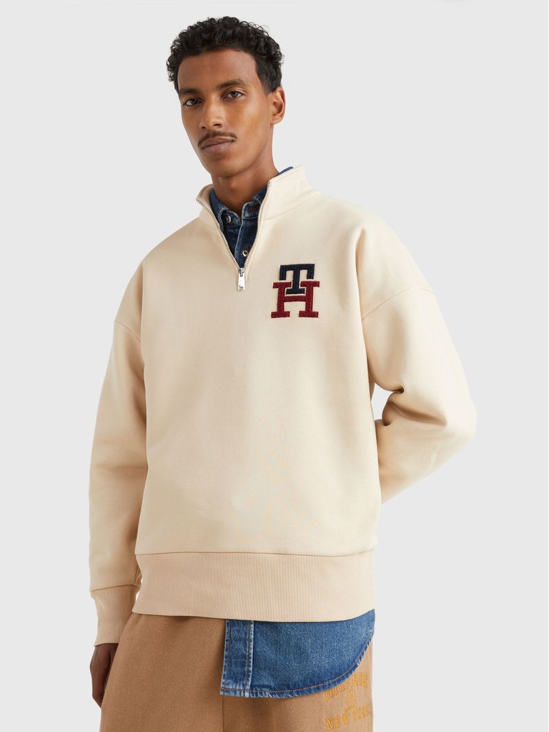 Sudadera De Medio Cierre Tommy Hilfiger Monogram Sudaderas