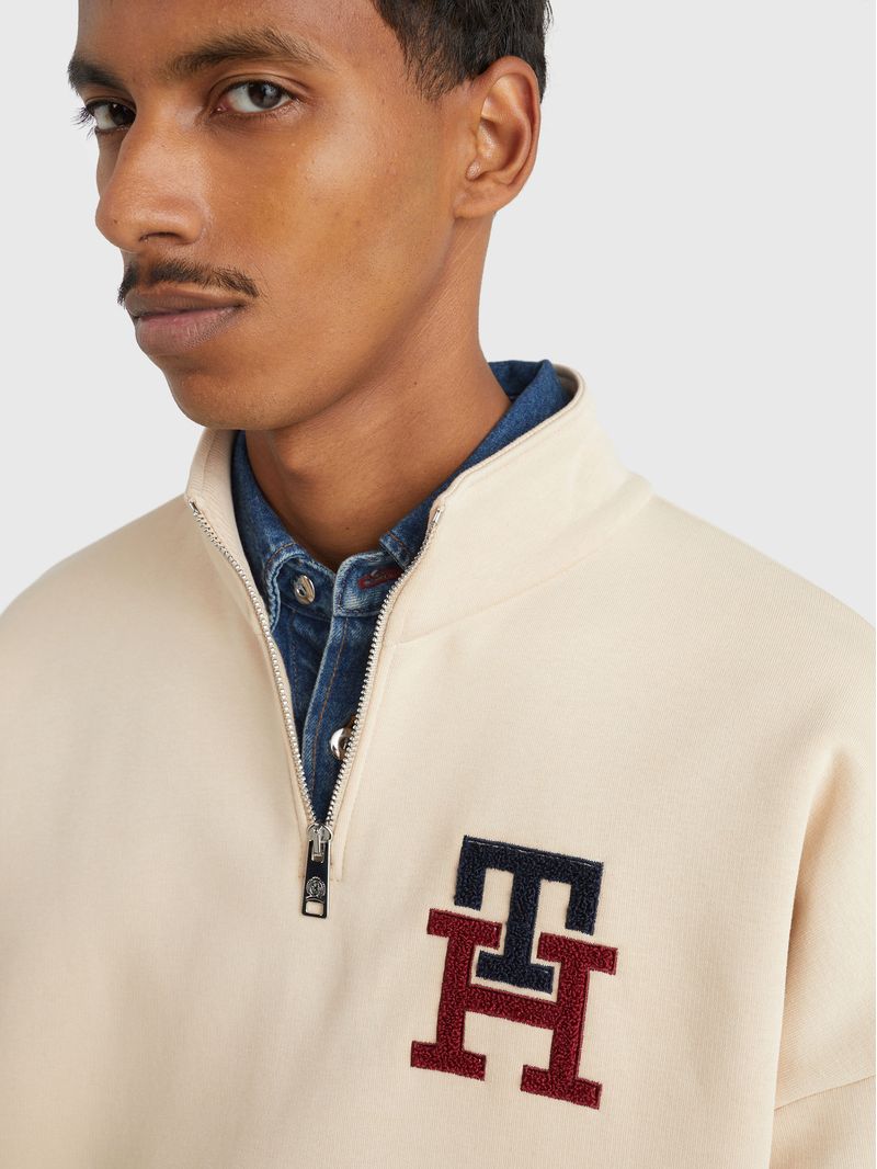 Sudadera De Medio Cierre Tommy Hilfiger Monogram Sudaderas