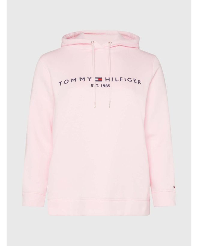 SUDADERA CURVE REGULAR HOODIE LS TOMMY HILFIGER MUJER