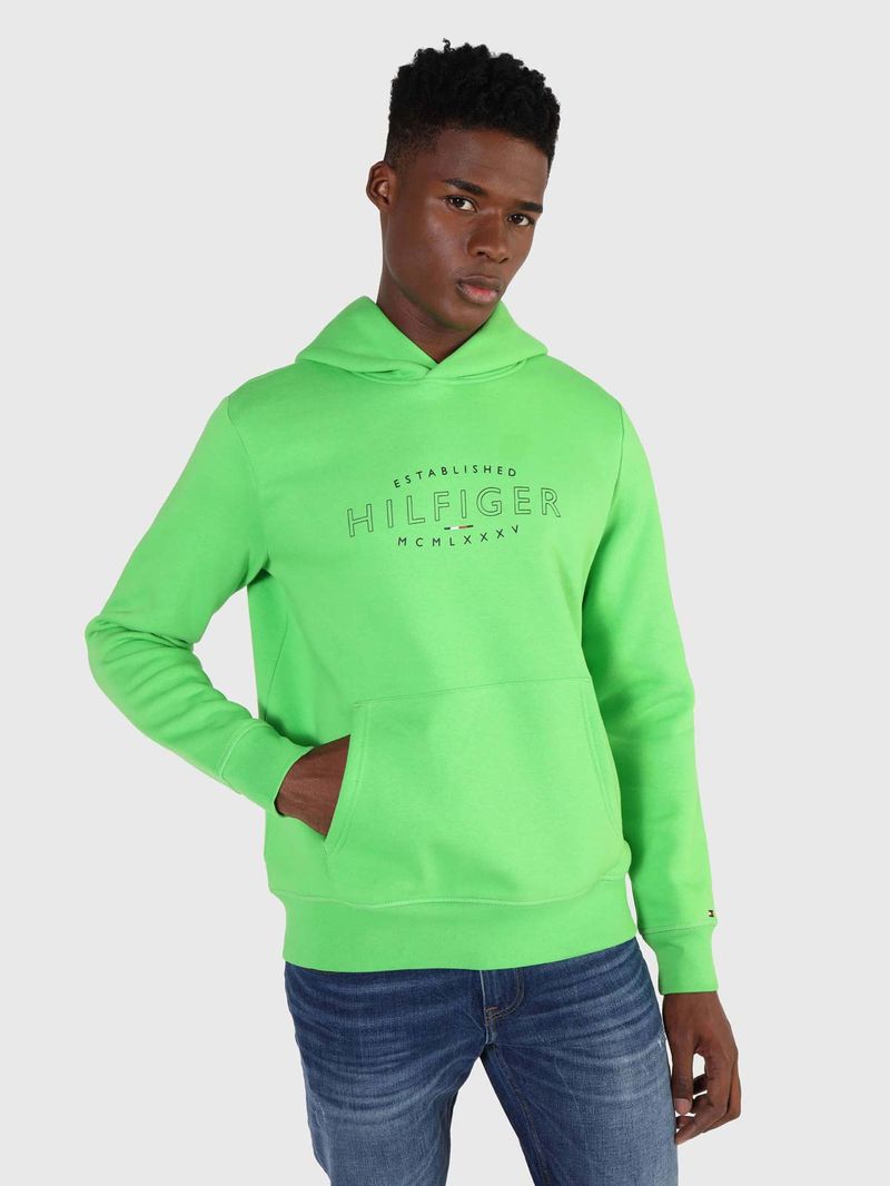 Sudadera tommy discount hilfiger hombre verde