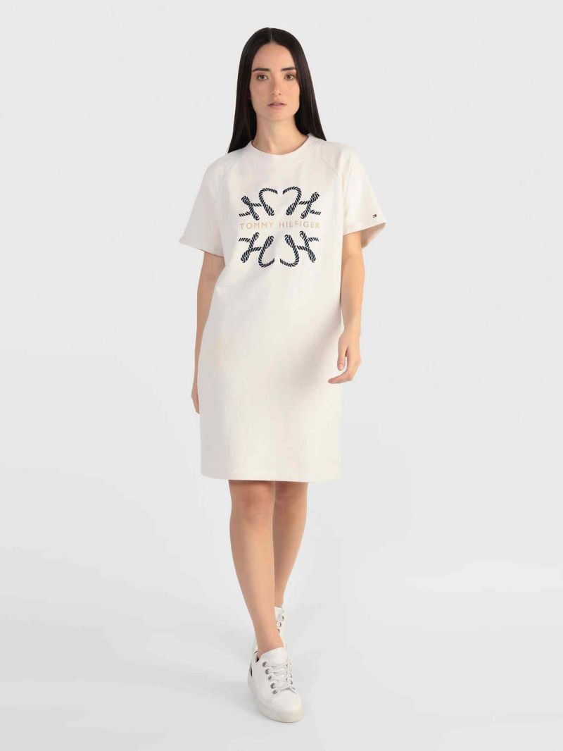 Playera vestido online mujer