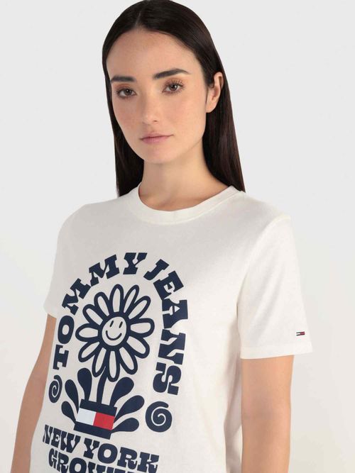 Playera-Con-Logo-Homegrown-Tommy-Jeans-De-Mujer