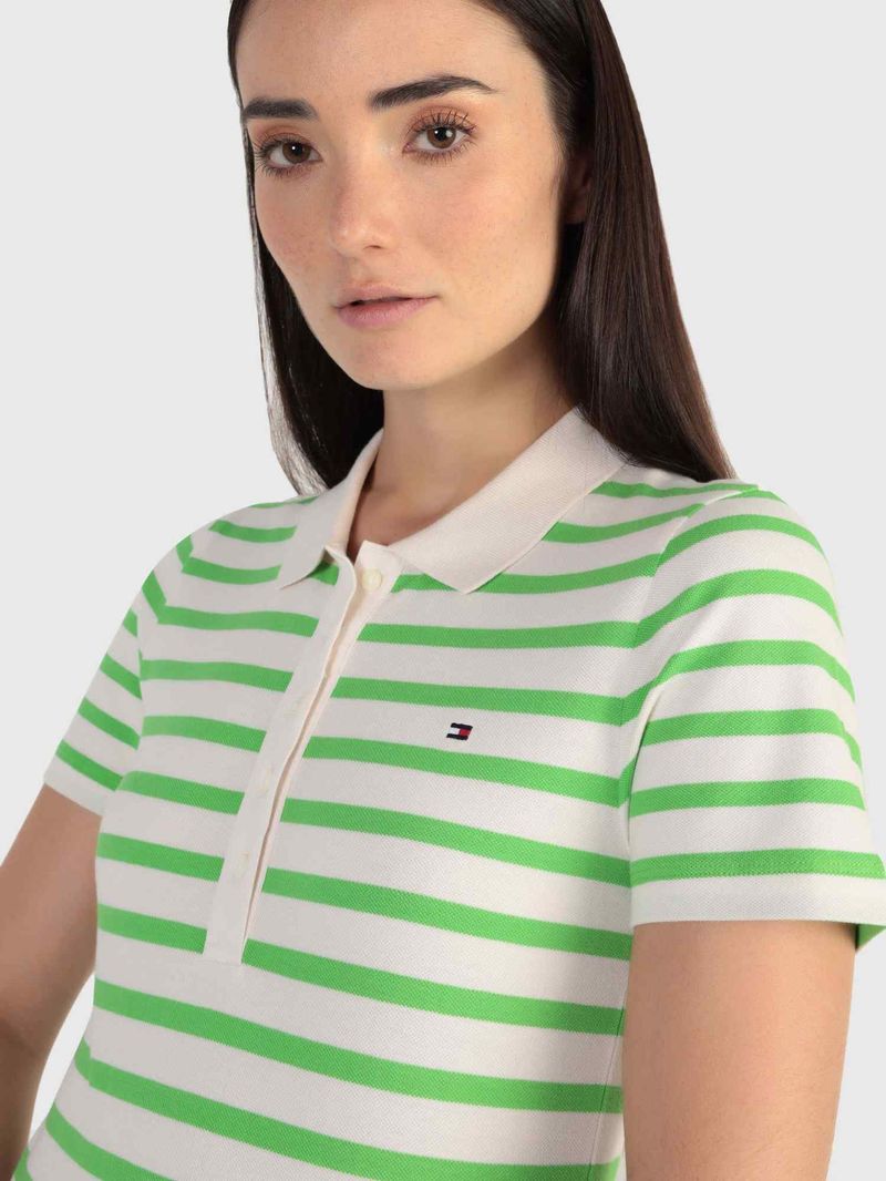 Polo discount rayas mujer