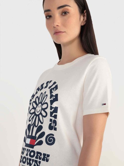 Playera-Con-Logo-Homegrown-Tommy-Jeans-De-Mujer