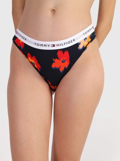 Panties Tommy Icons De Rayas Con Logo De Mujer Tommy Hilfiger