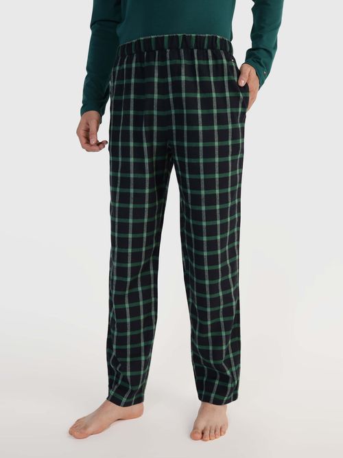 Conjunto-de-pijama-logo-estampado-de-hombre