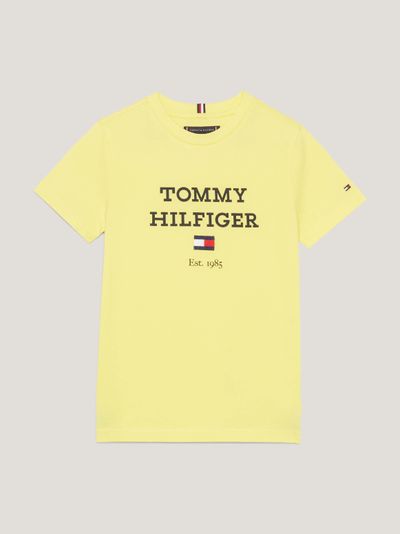 Playera oversize con logo de niño Tommy Hilfiger
