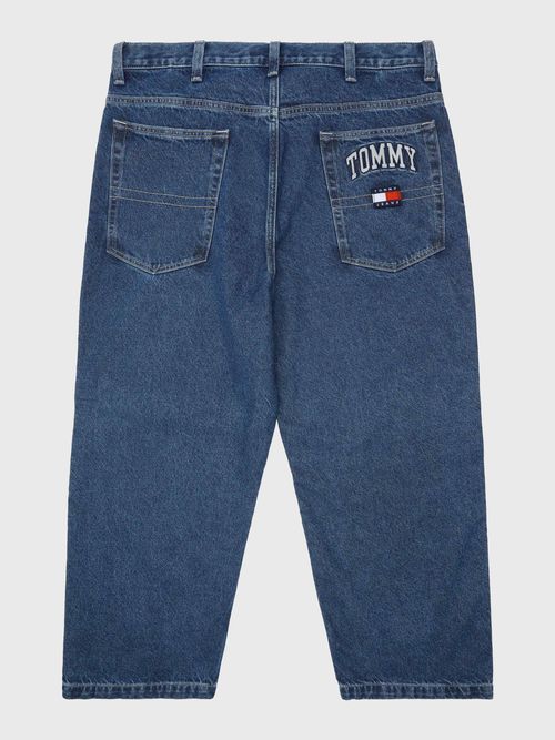 Jeans-Adaptive-Baggy-Bouffant-con-acabado-deslavado-de-hombre