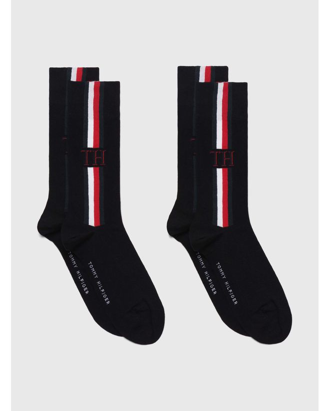 Paquete De Calcetines Con Logo Bordado Tommy Hilfiger De Mujer