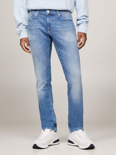 Jeans Scanton ajustados desteñidos de hombre