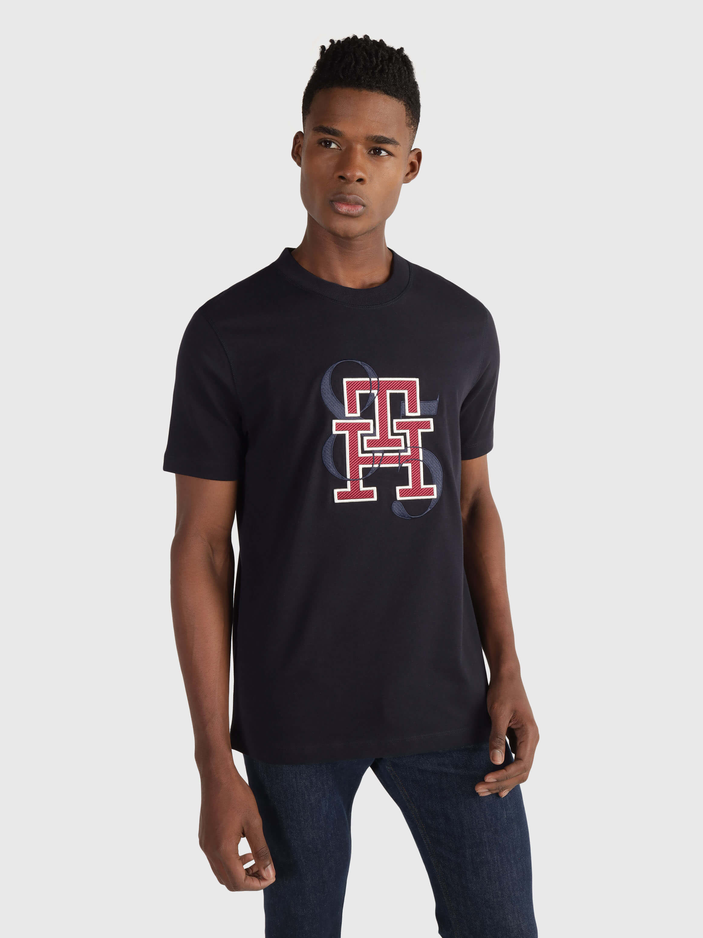 Playera Tommy Hilfiger Hombre Cuello Redondo Polo Para Hombre