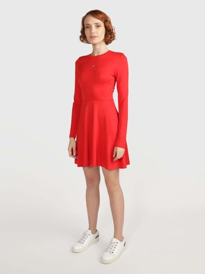 Vestido Drapeado - Borgoña - Ladies | H&M MX