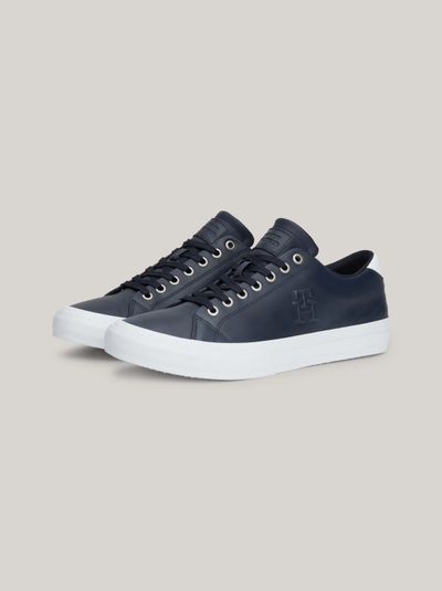 Tenis de piel Essential TH Monogram de hombre