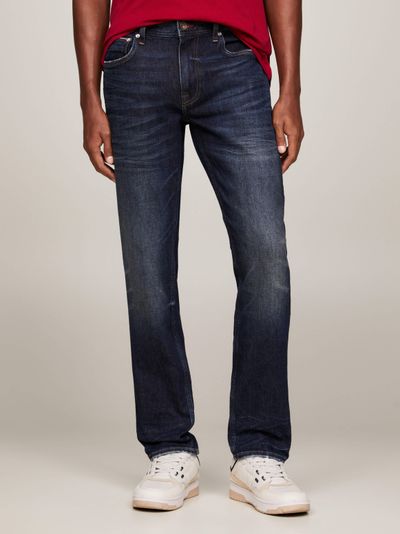 Jeans TH Flex Denton de corte recto de hombre Tommy Hilfiger