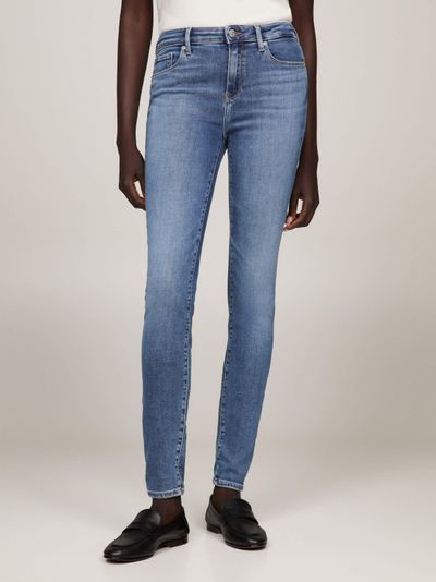 Jeans Como Melany ceñidos de talle medio TH Flex de mujer Tommy Hilfiger