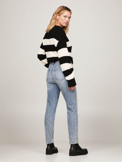 Jeans-pitillo-ajustados-de-talle-alto-tobilleros-de-mujer