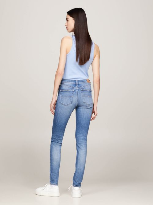 Jeans-Nora-skinny-de-talle-medio-desteñidos-de-mujer