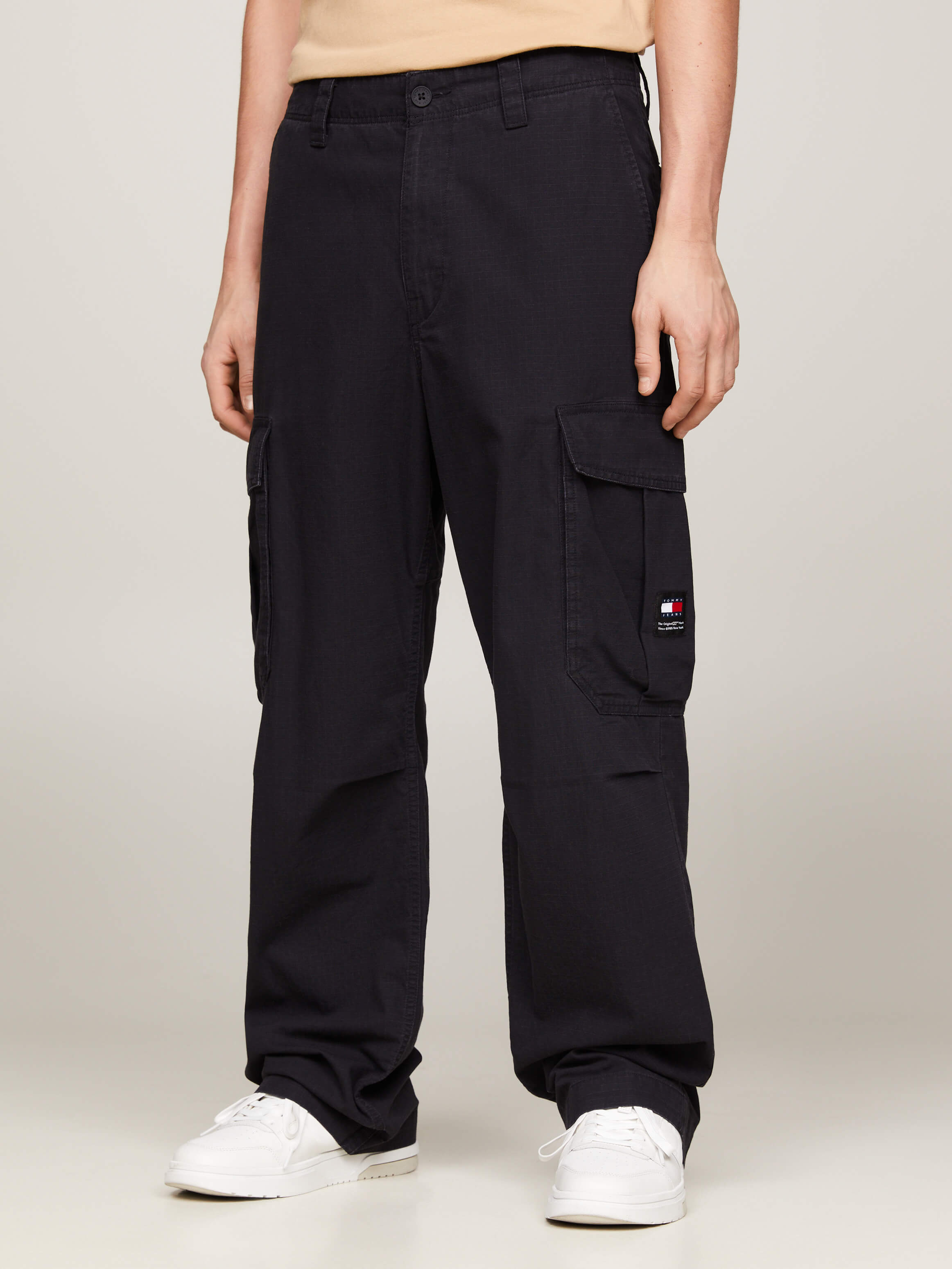 Pantalon cargo de corte holgado con bolsillos laterales de hombre Tommy Jeans