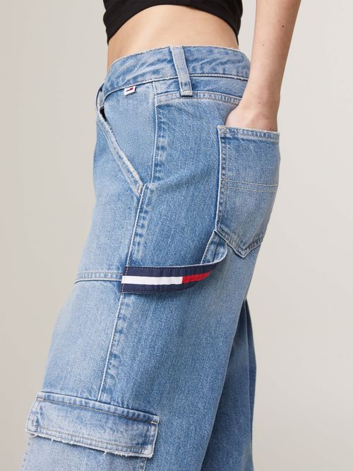 Jeans-Skinny-Carpenter-de-talle-bajo-rectos-de-mujer-Tommy-Jeans-DW0DW17553-1AB
