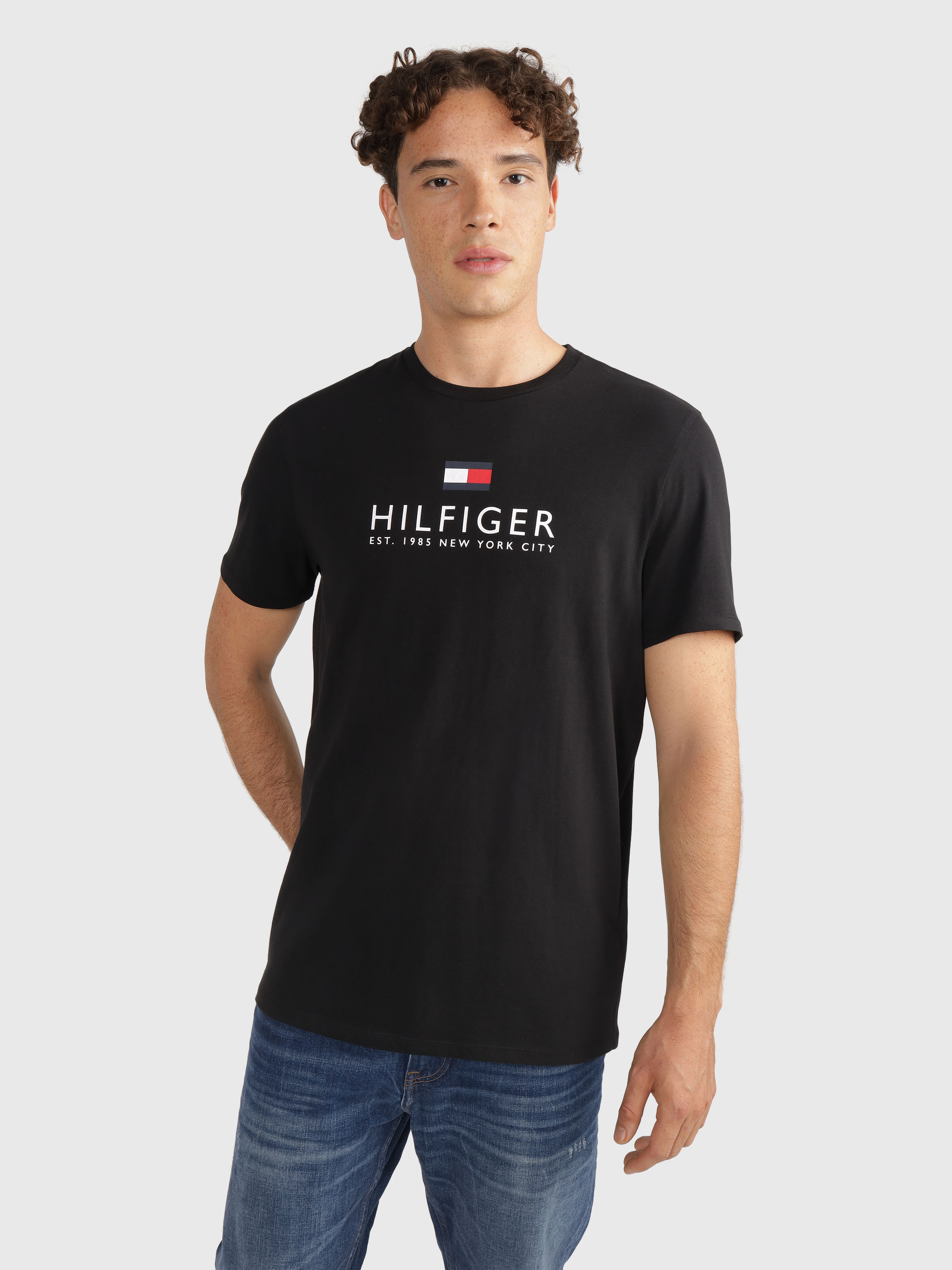 Negro Hombre Tommy Hilfiger Tommy Hilfiger Ropa Playeras Tommy MX