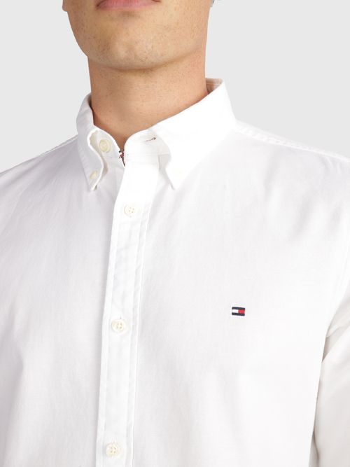 Camisa-Tommy-Hilfiger-con-logo-bordado-de-hombre