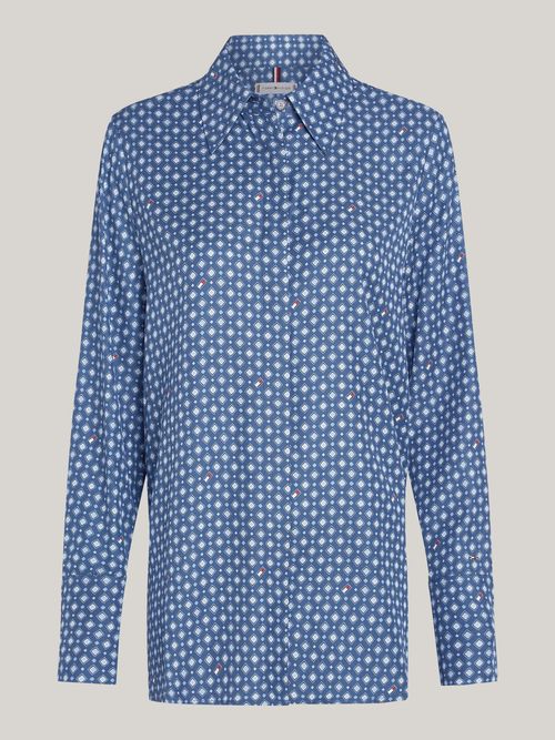 camisa-con-estampado-estilo-foulard-con-logo-de-mujer-tommy-hilfiger-WW0WW42292-00J