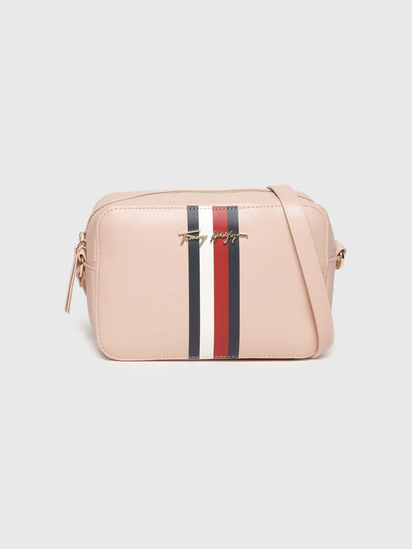 Bolsa crossbody tommy hilfiger con franjas distintivas de mujer de mujer Tommy Hilfiger Bolsas Tommy MX