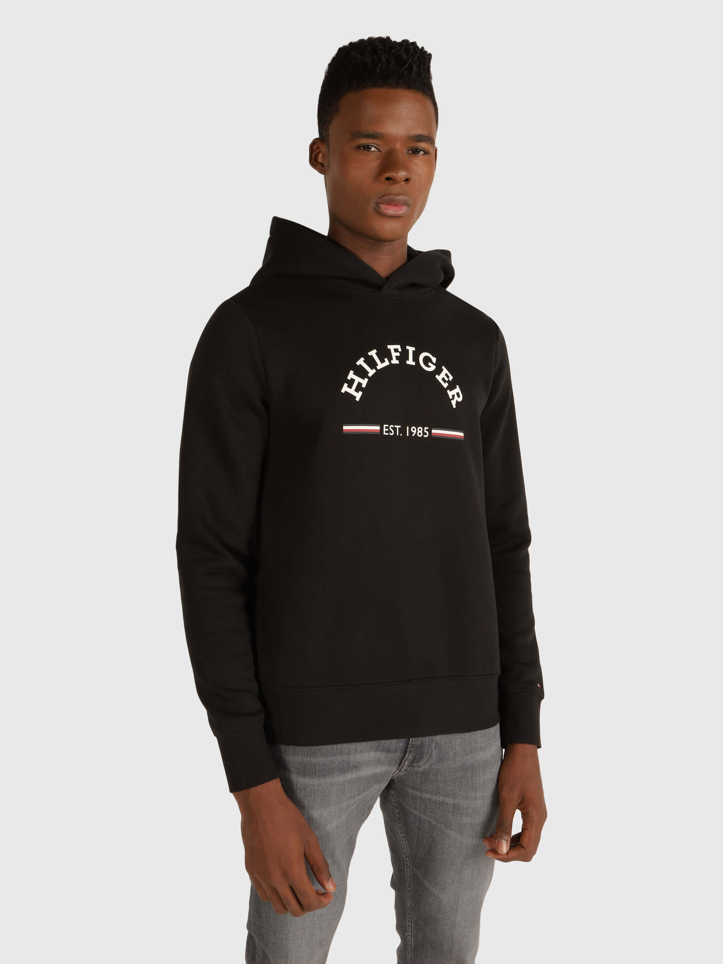 Sin Capucha Sudadera Tommy Negra Hombre SUDADERA SIN CAPUCHA AZUL