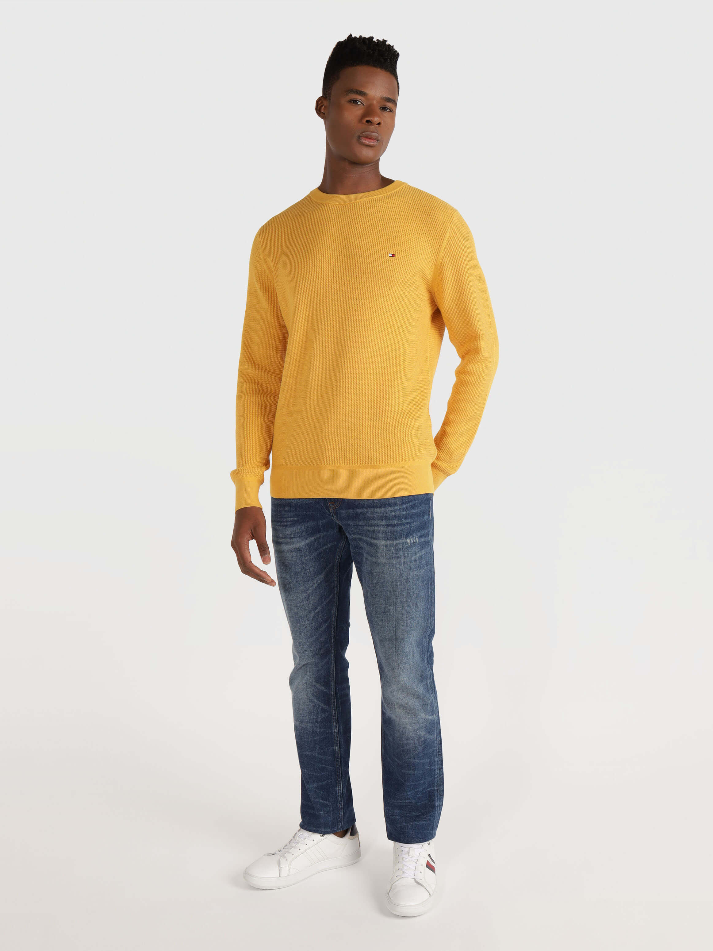 Sueter tommy hilfiger amarillo sale