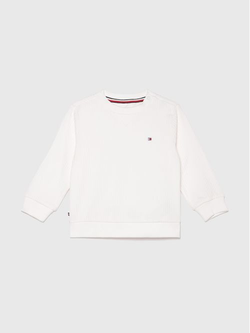 Sueter Essential con logo bordado de ninos unisex Tommy Hilfiger