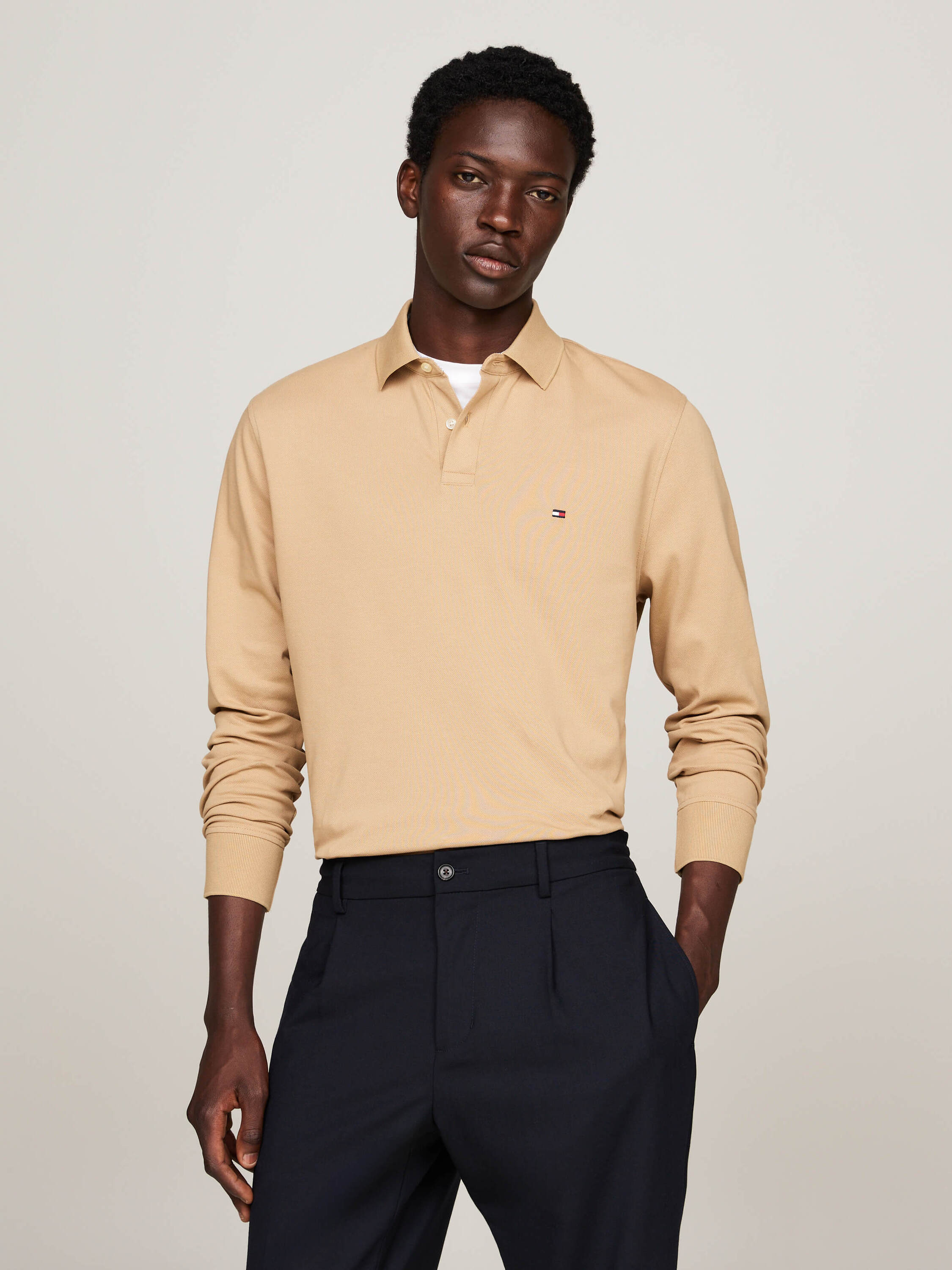 Polo Marinero Polos Decathlon Hombre Regular Fit Polos Hm Hombre - Main Image