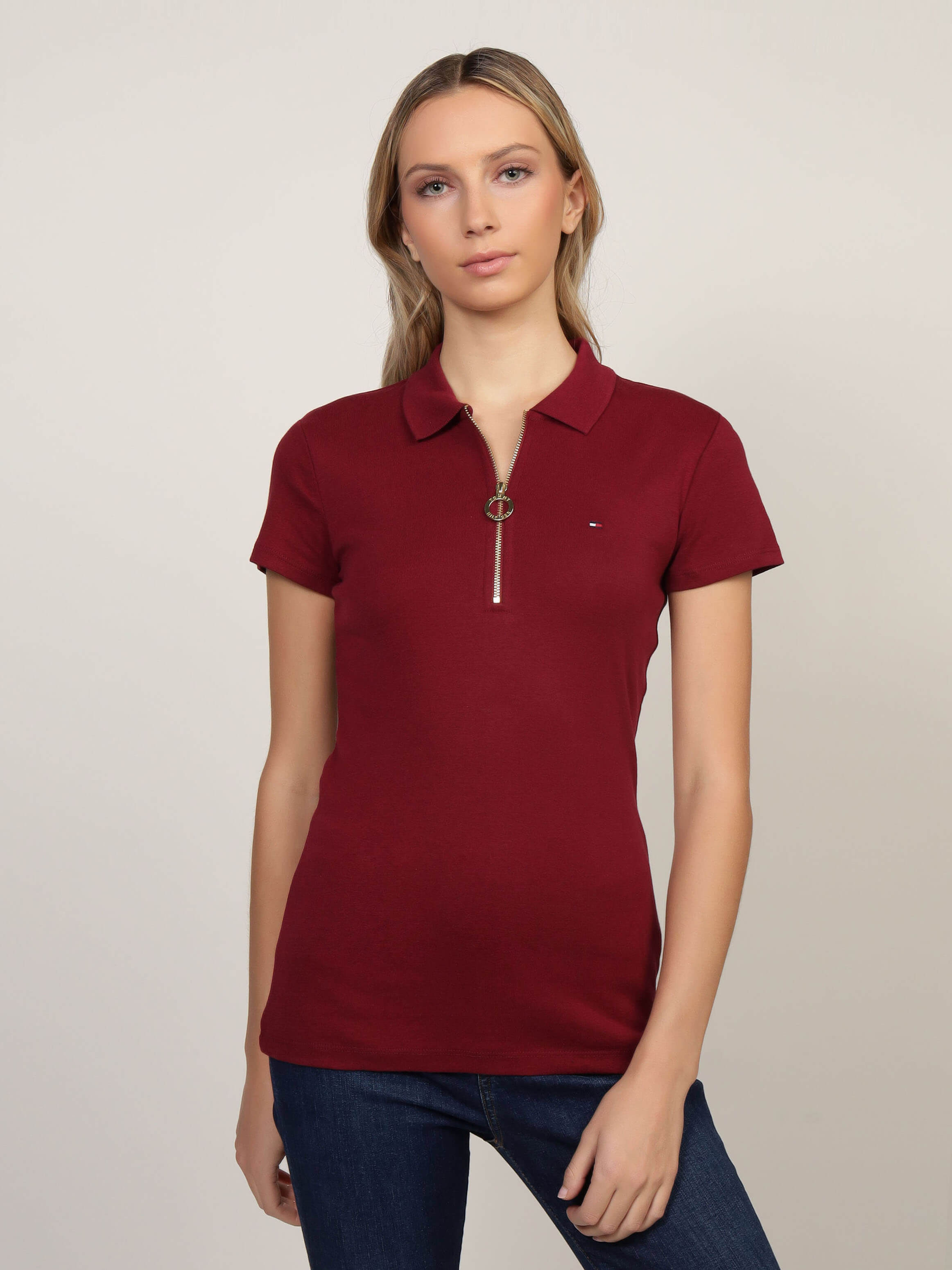 Camisas Polos Tommy Para Mujer Playera Tipo Polo Tommy Hilfiger