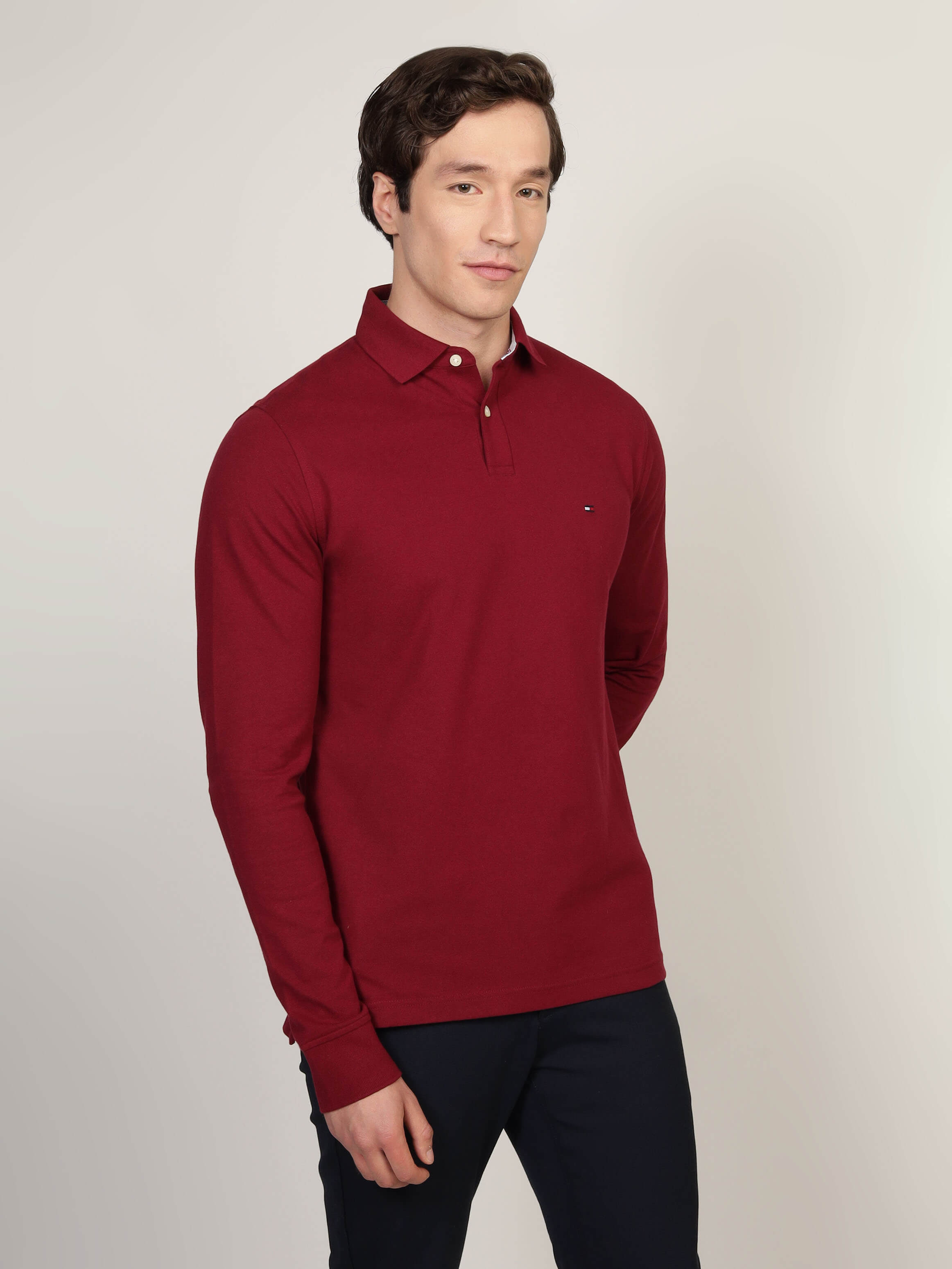 Polo Manga Blusas Tommy Manga Larga Blusas Camisetas Tommy