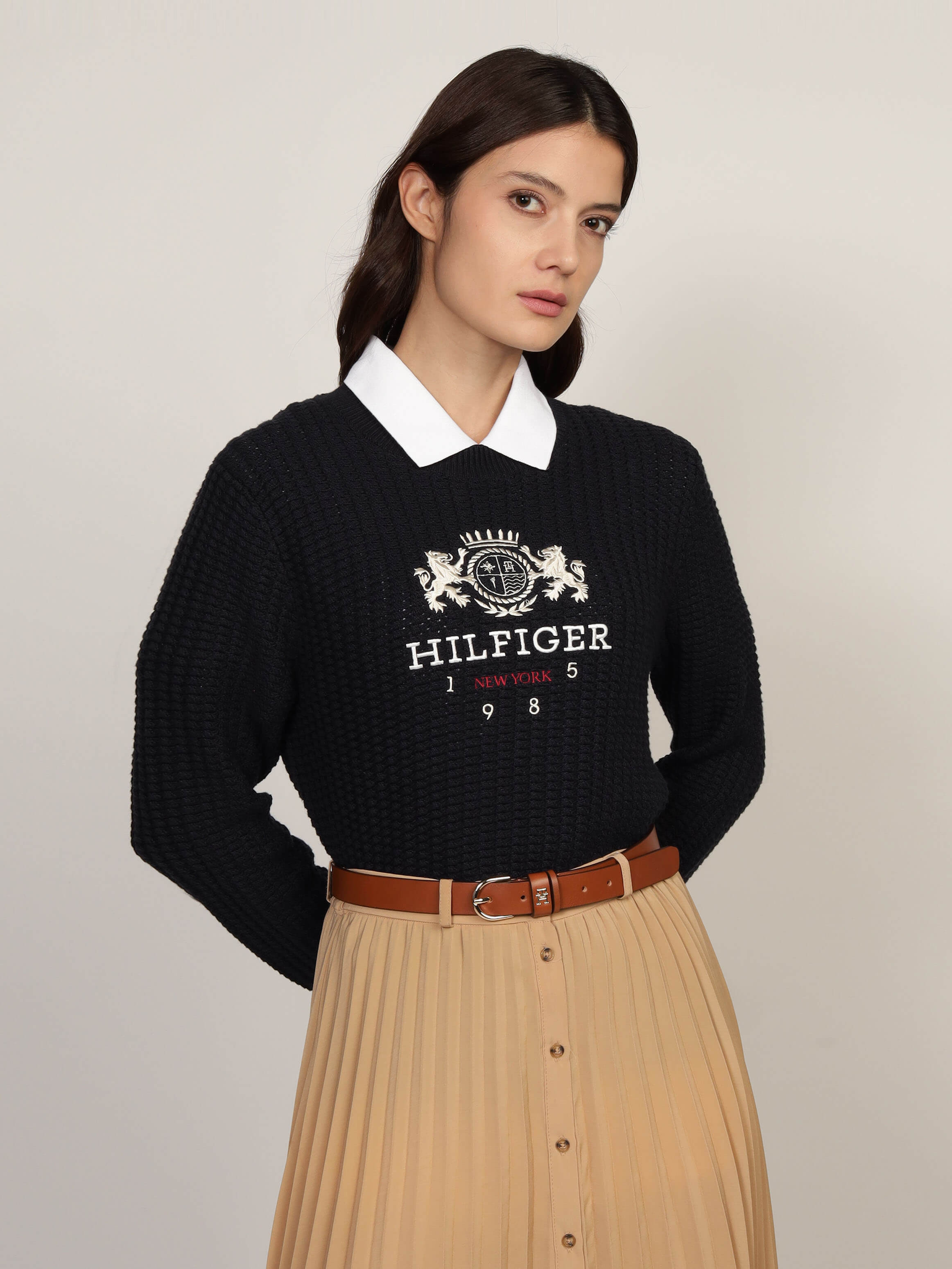 Sweater Tommy Hilfiger Mujer Ropa Jersey De Mujer De Ochos Con