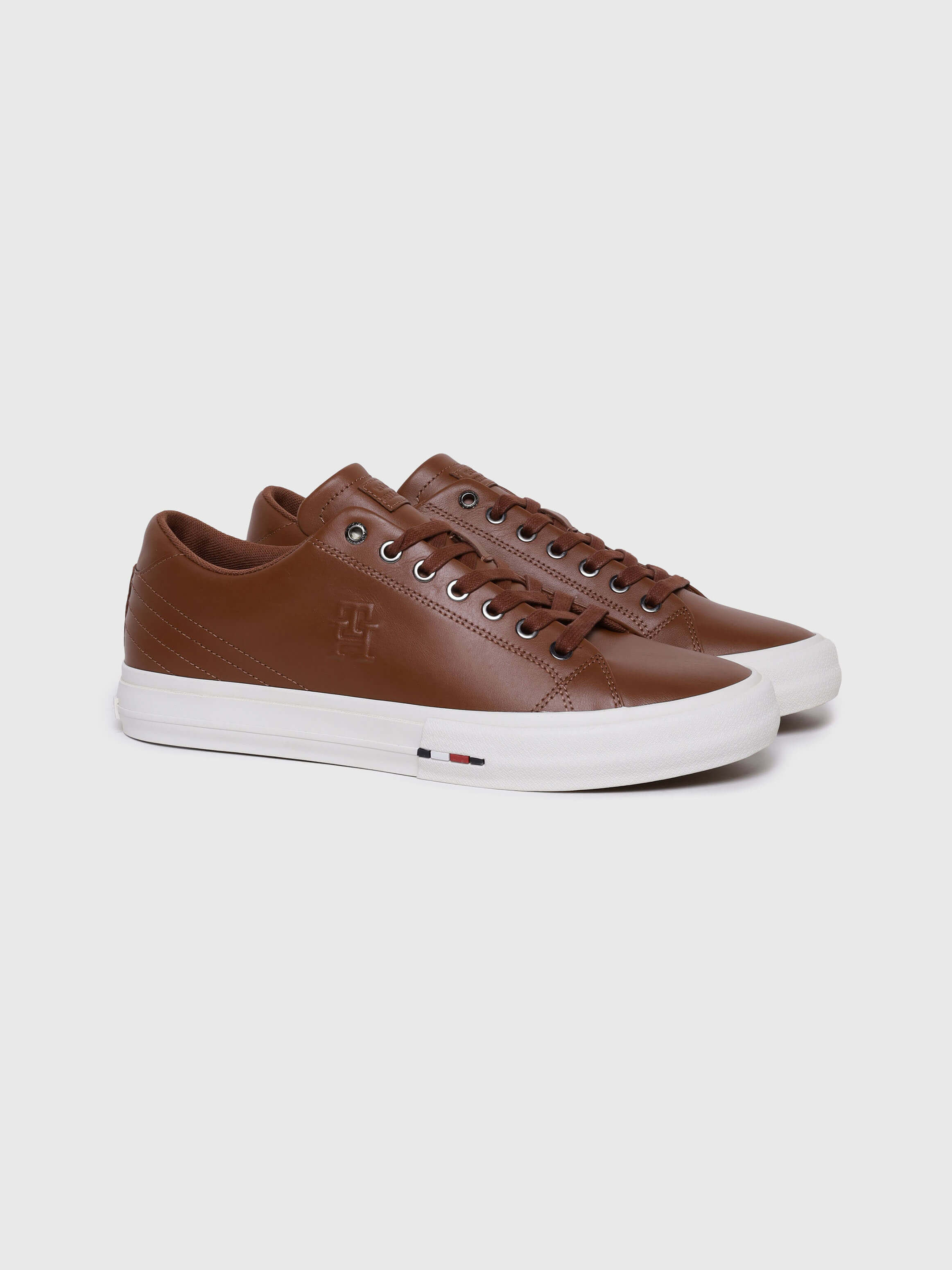 Tenis Tommy Hilfiger Cafes Tenis Tommy Hilfiger Hombre Cafes Tenis - Main Image