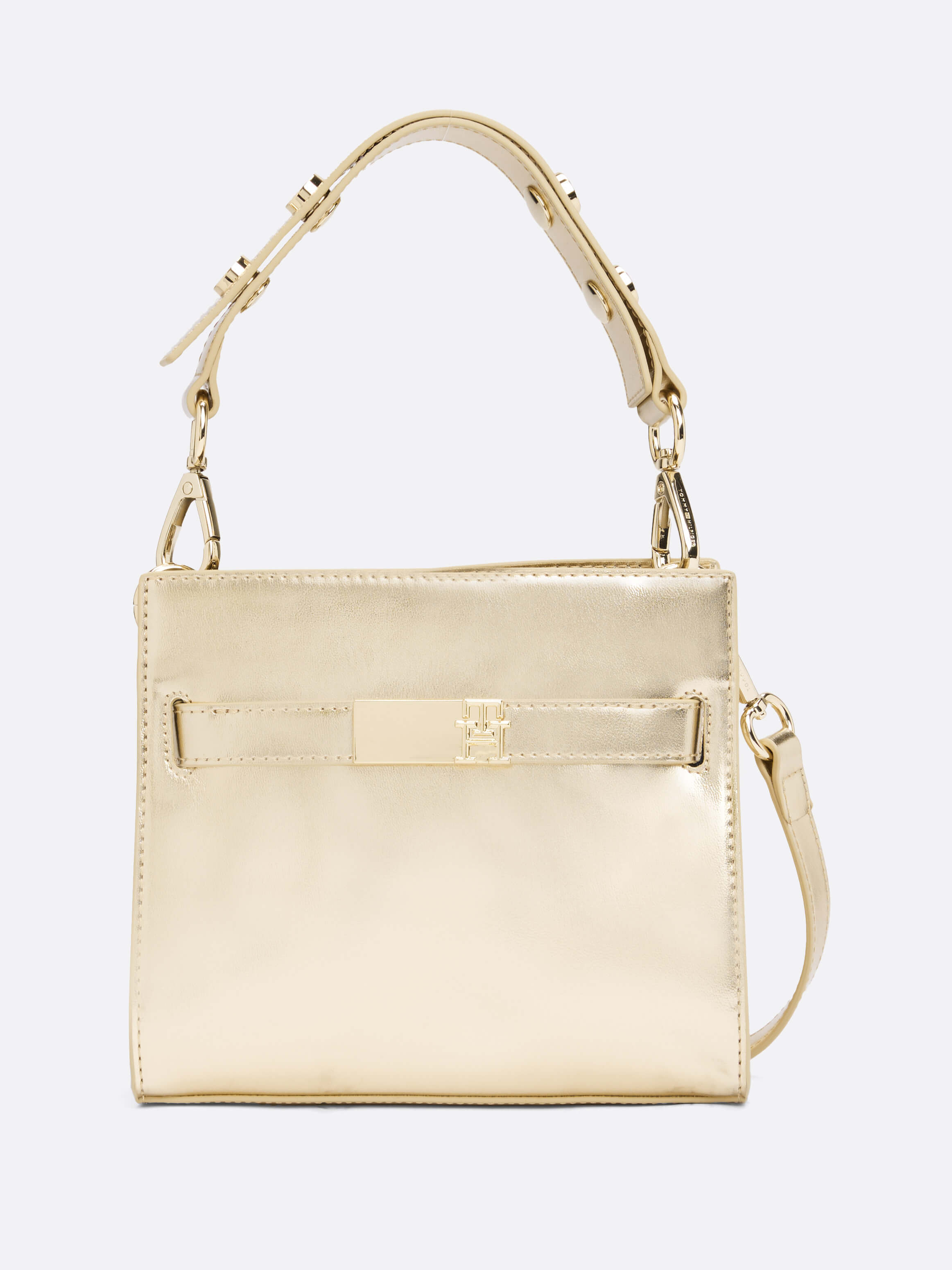 Bolso satchel Heritage metalizado de mujer Tommy Hilfiger Bolsas
