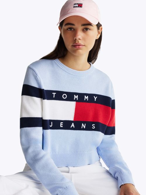 Sueter-color-block-de-corte-amplio-con-logo-de-mujer-Tommy-Jeans-DW0DW19335-C3Q