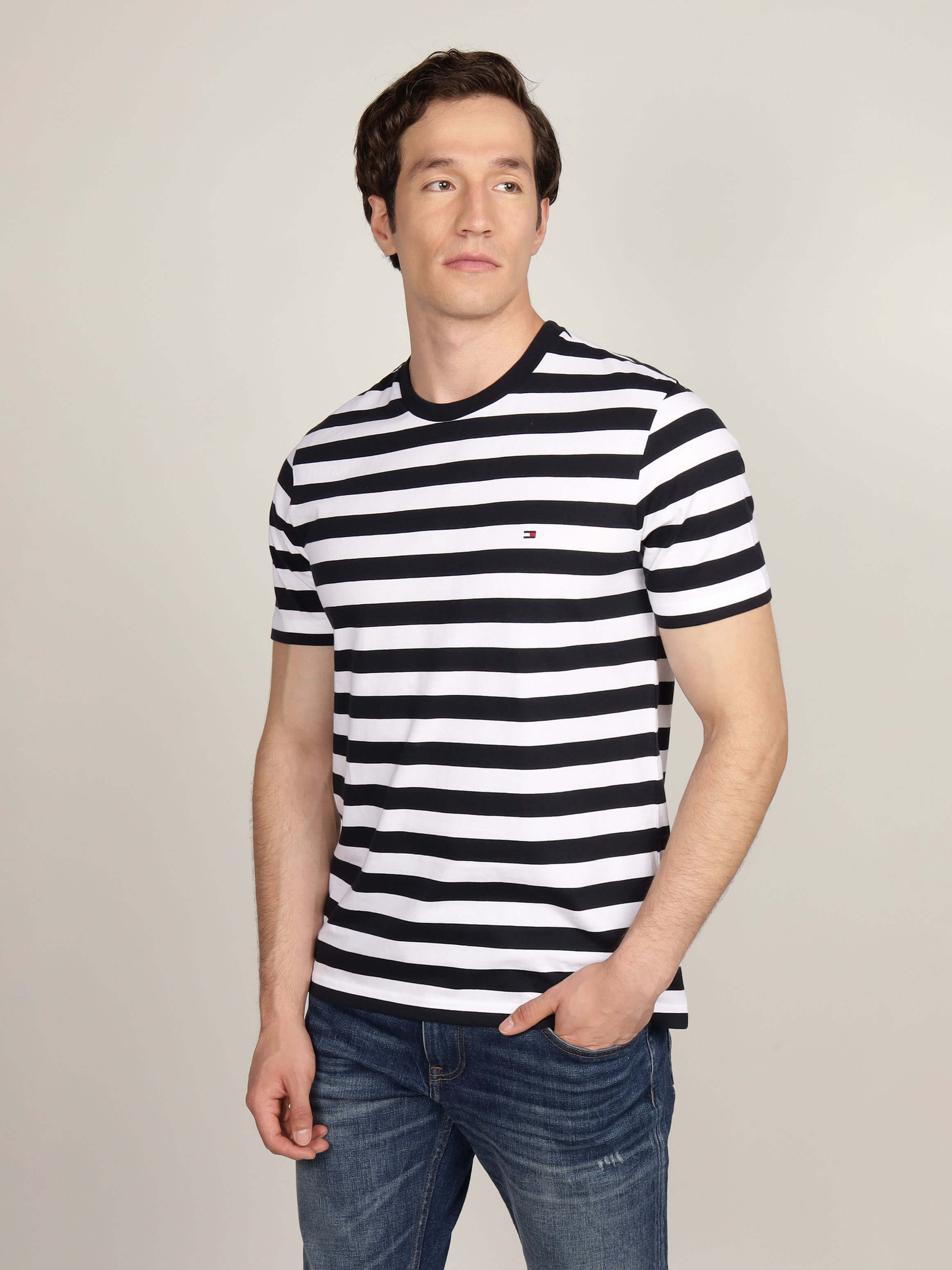Playera Tommy Hilfiger Hombre Cuello Redondo Polo Para Hombre