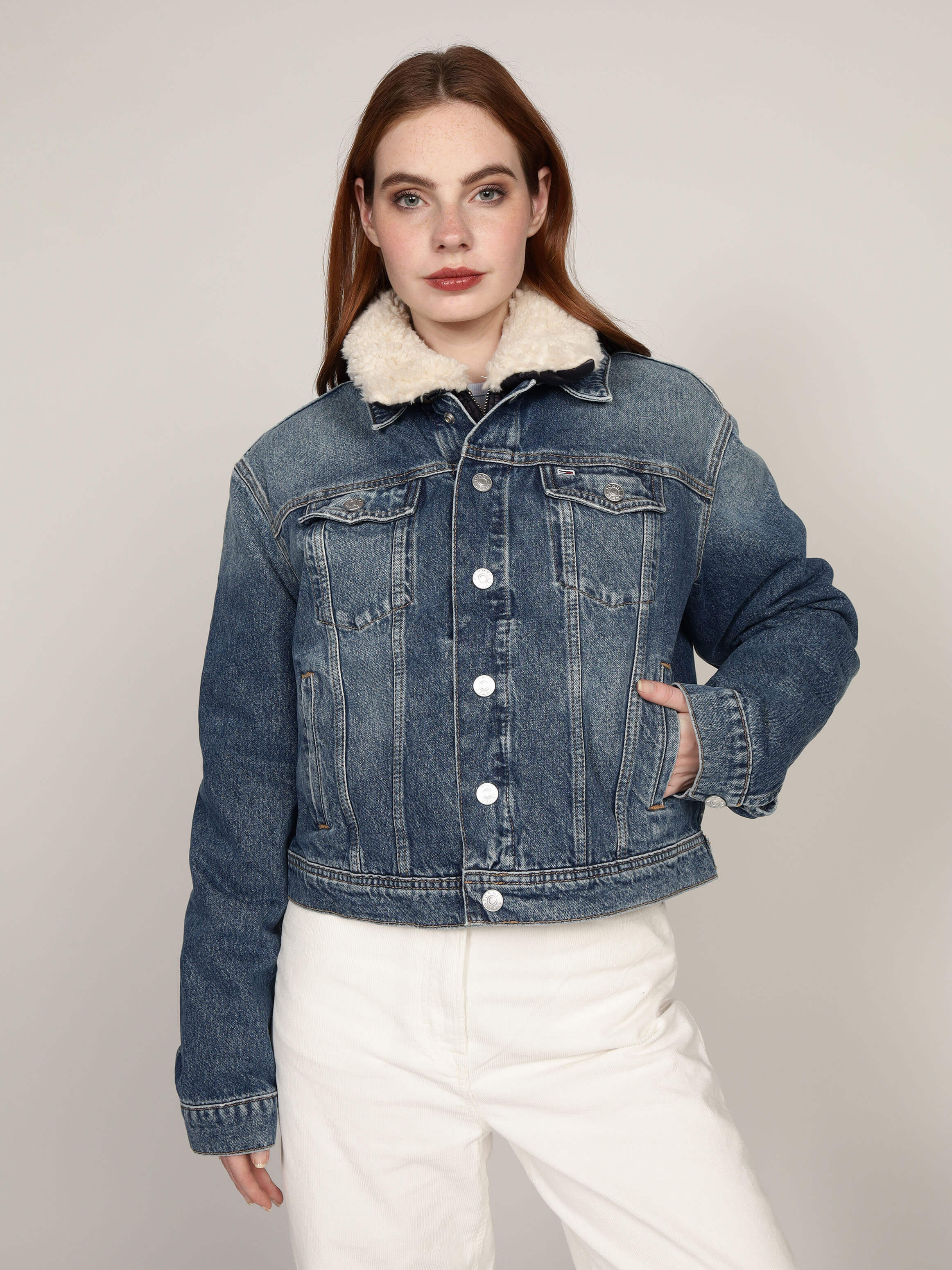 Chamarra en reversible de Mujer Tommy Jeans
