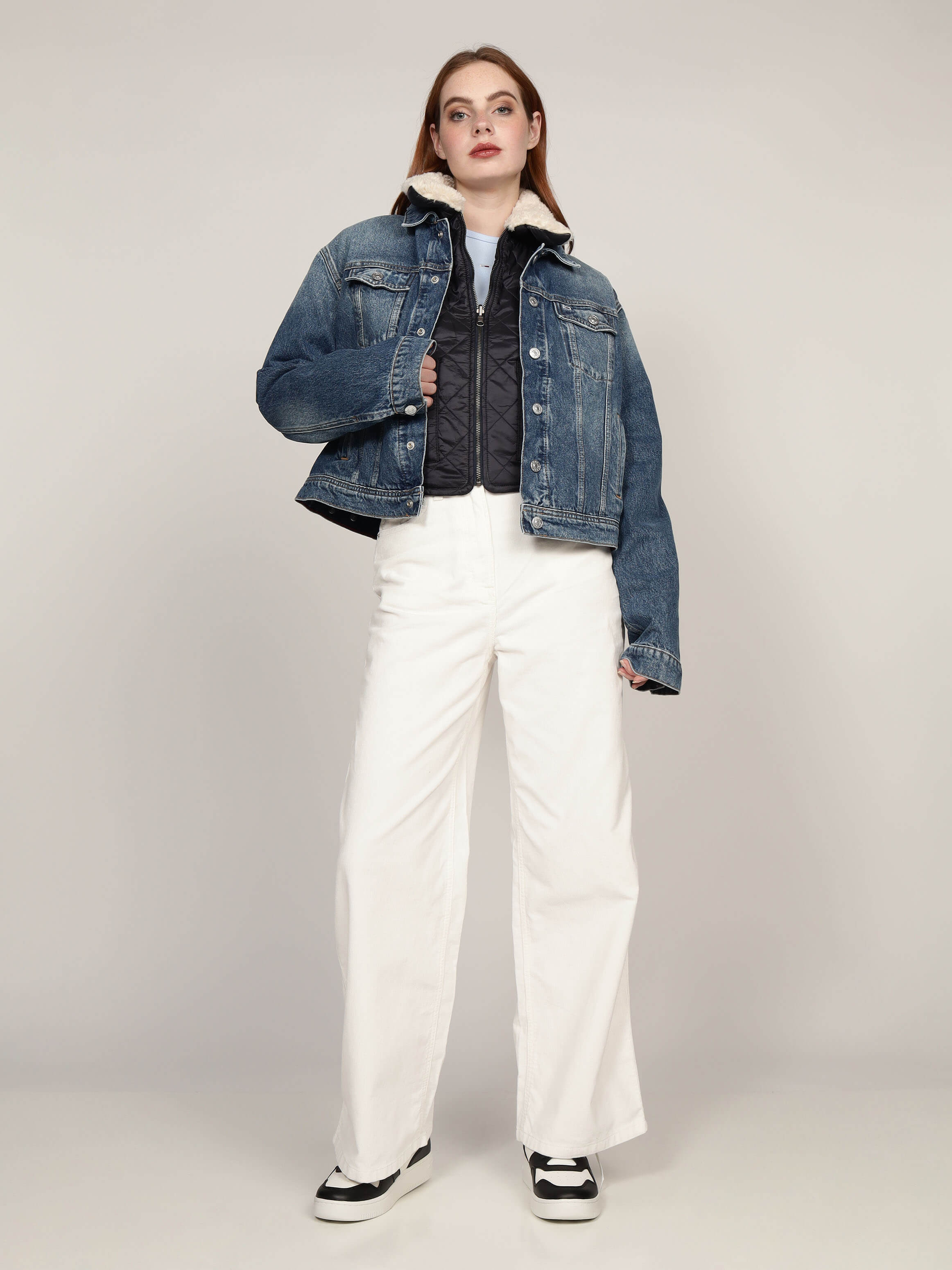 Chamarra en reversible de Mujer Tommy Jeans Chamarras Tommy  Hilfiger® México Tienda en Línea