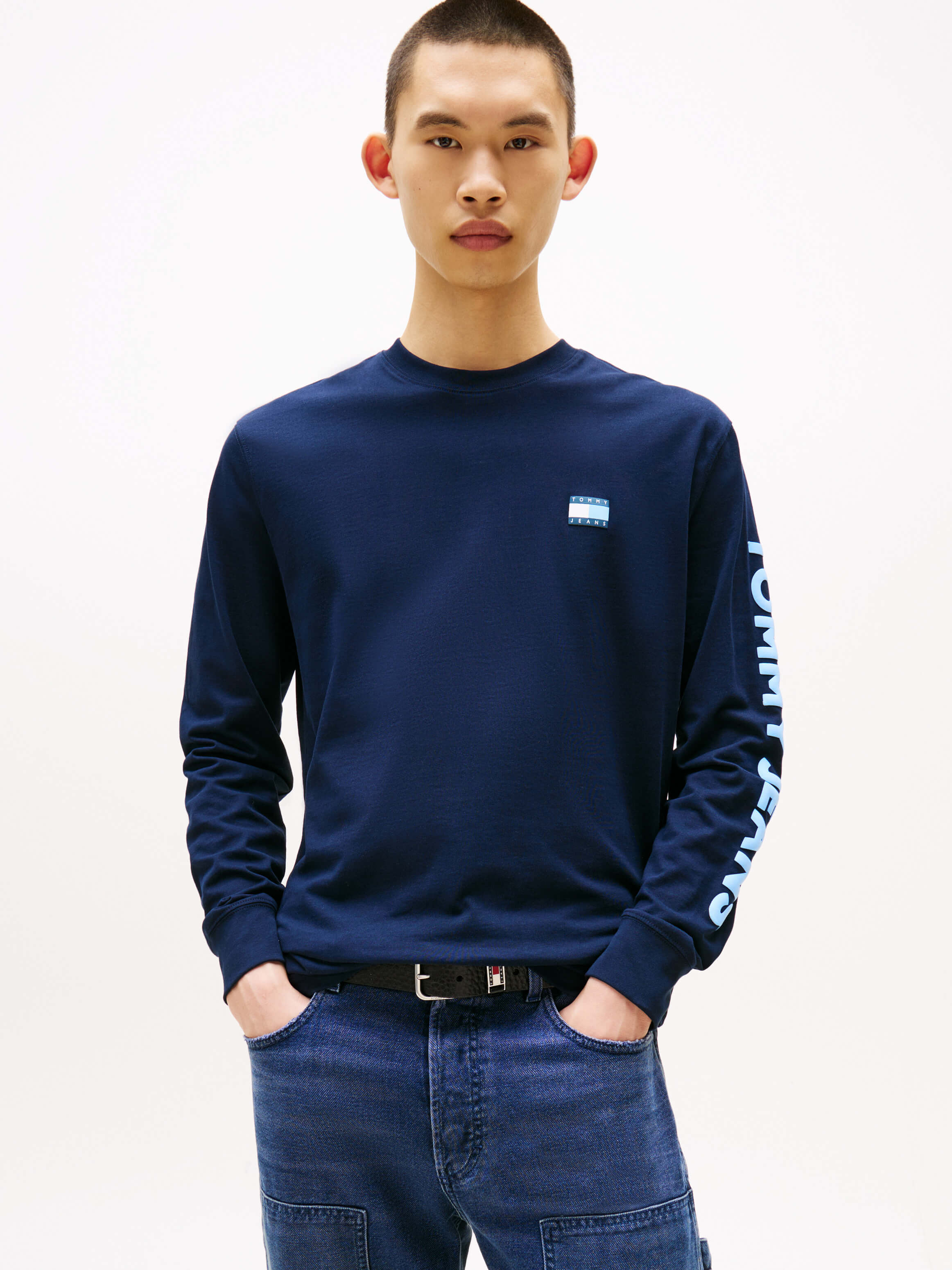 Tommy Jeans Playeras Tommy Hilfiger Manga Larga Playera Manga