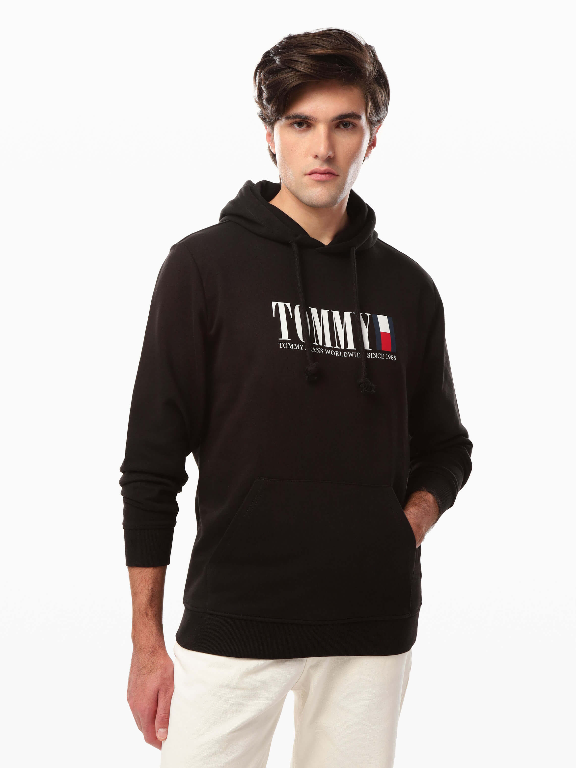 Tommy Jeans Sudadera Tommy Negra Hombre Negro Hombre Tommy