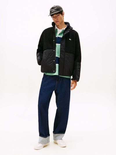 Chamarra-amplia-acolchada-de-peluche-de-hombre-Tommy-Jeans-DM0DM22066-BDS